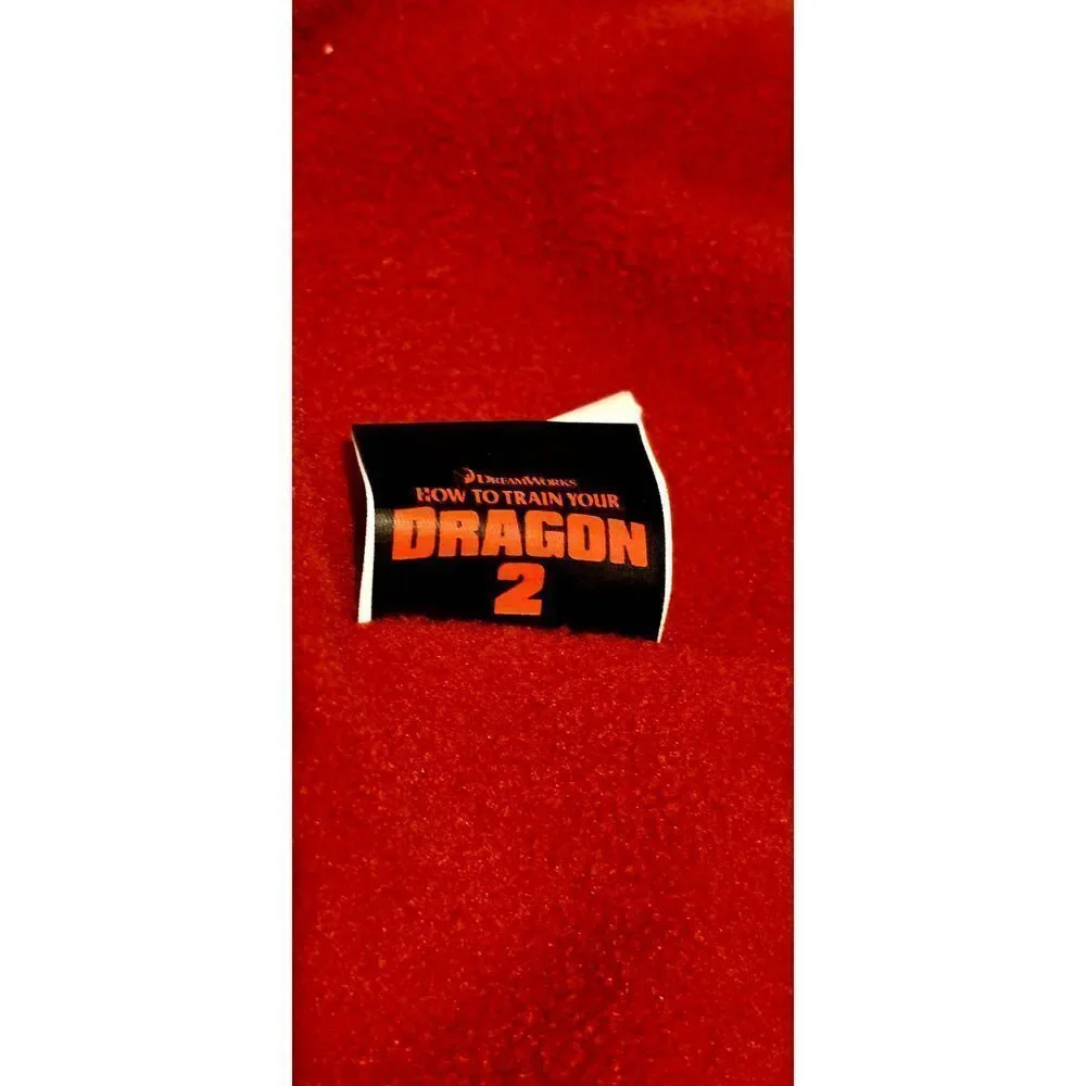 Toothless How to Train Your Dragon 2 Beanie Red Hat Ribbed Knit Cap